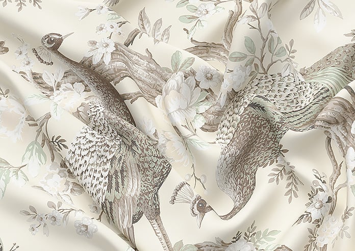 Laura Ashley Belvedere, Soft Truffle - Roman Blind - Image 4